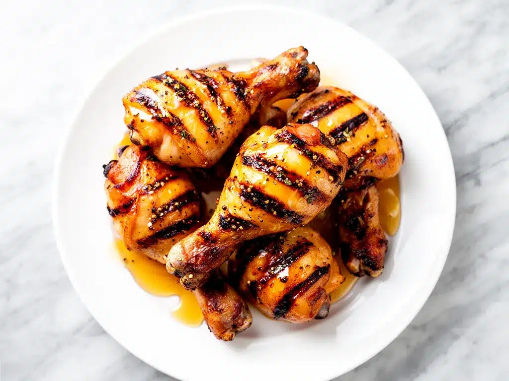 Juicy Honey Glazed BBQ Chicken Drumsticks: 30-Min Meal 4 Honey Glazed BBQ Chicken Drumsticks preparation steps