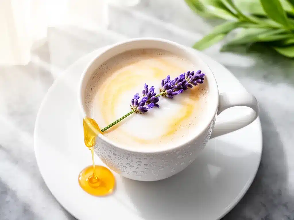 Honey Lavender London Fog Tea Latte: Easy 5-Min Recipe 4 Honey Lavender London Fog Tea Latte preparation steps