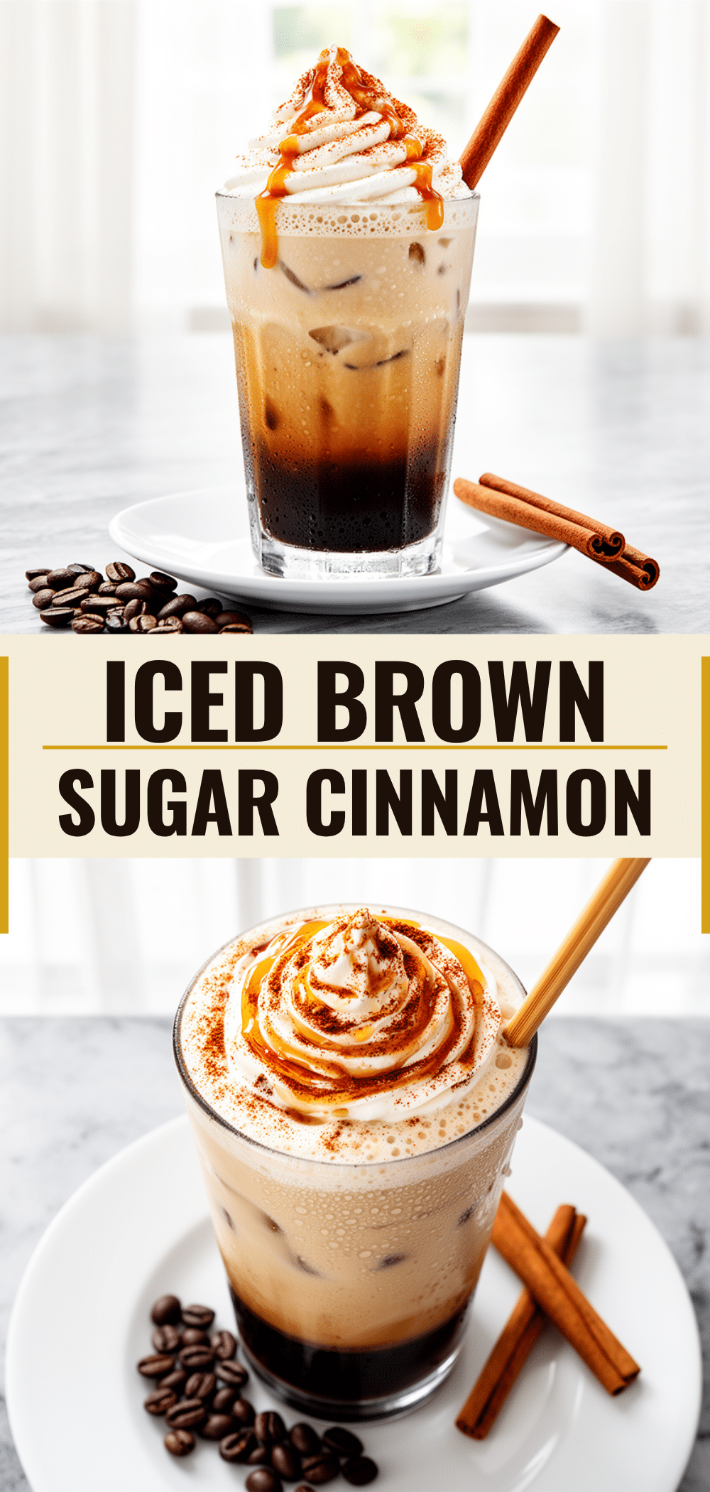 Iced Brown Sugar Cinnamon Latte: Easy 3-Ingredient Better Than Takeout 5 iced brown sugar cinnamon latte recipe