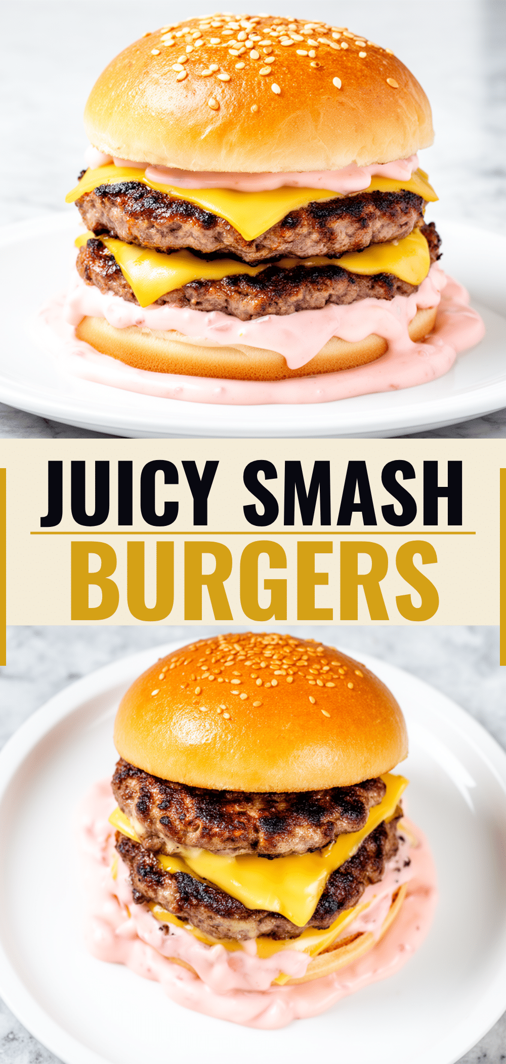 Juicy Smashburgers with Special Sauce: Easy Best Homemade Recipe 5 juicy smashburgers with special sauce recipe