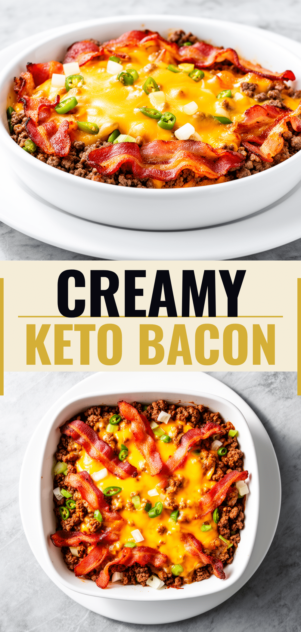 Keto Bacon Cheeseburger Casserole: Easy Weeknight Meal 5 Keto Bacon Cheeseburger Casserole recipe