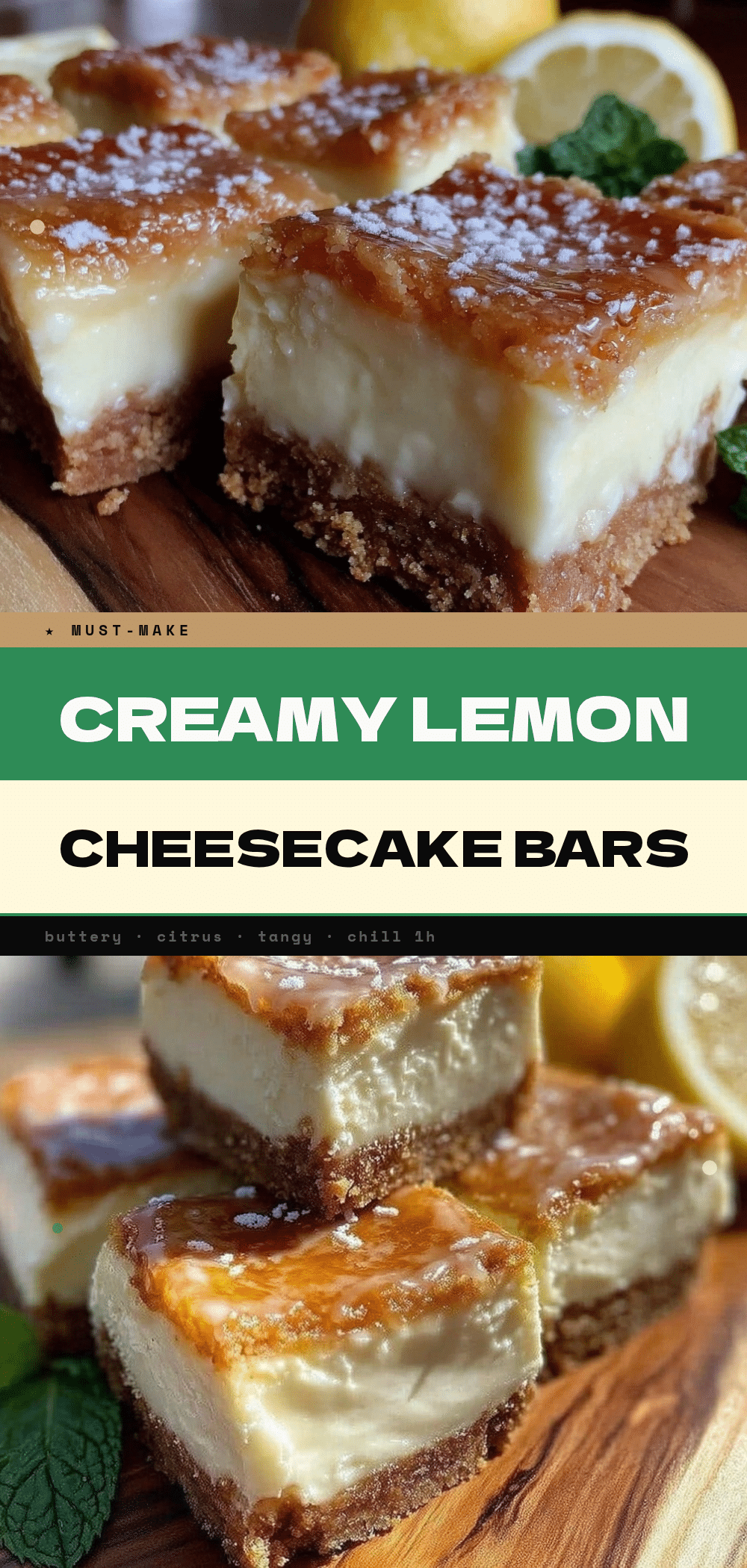 Lemon Cheesecake Bars: Easy 5pm Dessert 5 lemon cheesecake bars recipe