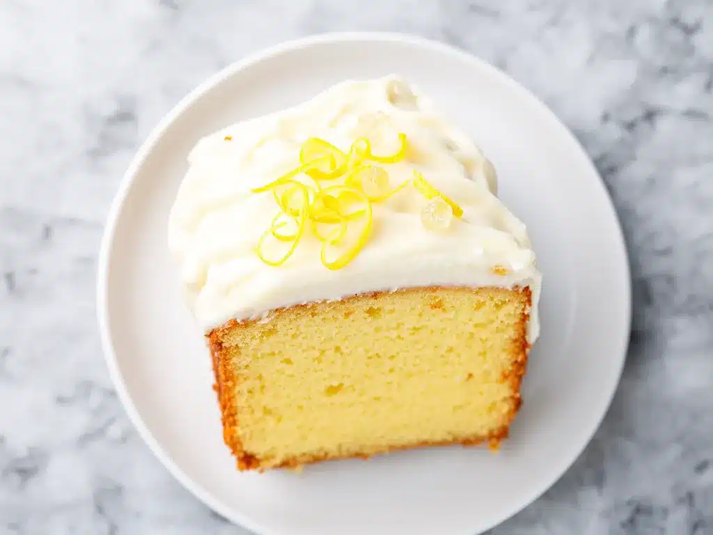 Lemon Cream Cheese Pound Cake: Easy & Perfect 4 lemon cream cheese pound cake preparation steps