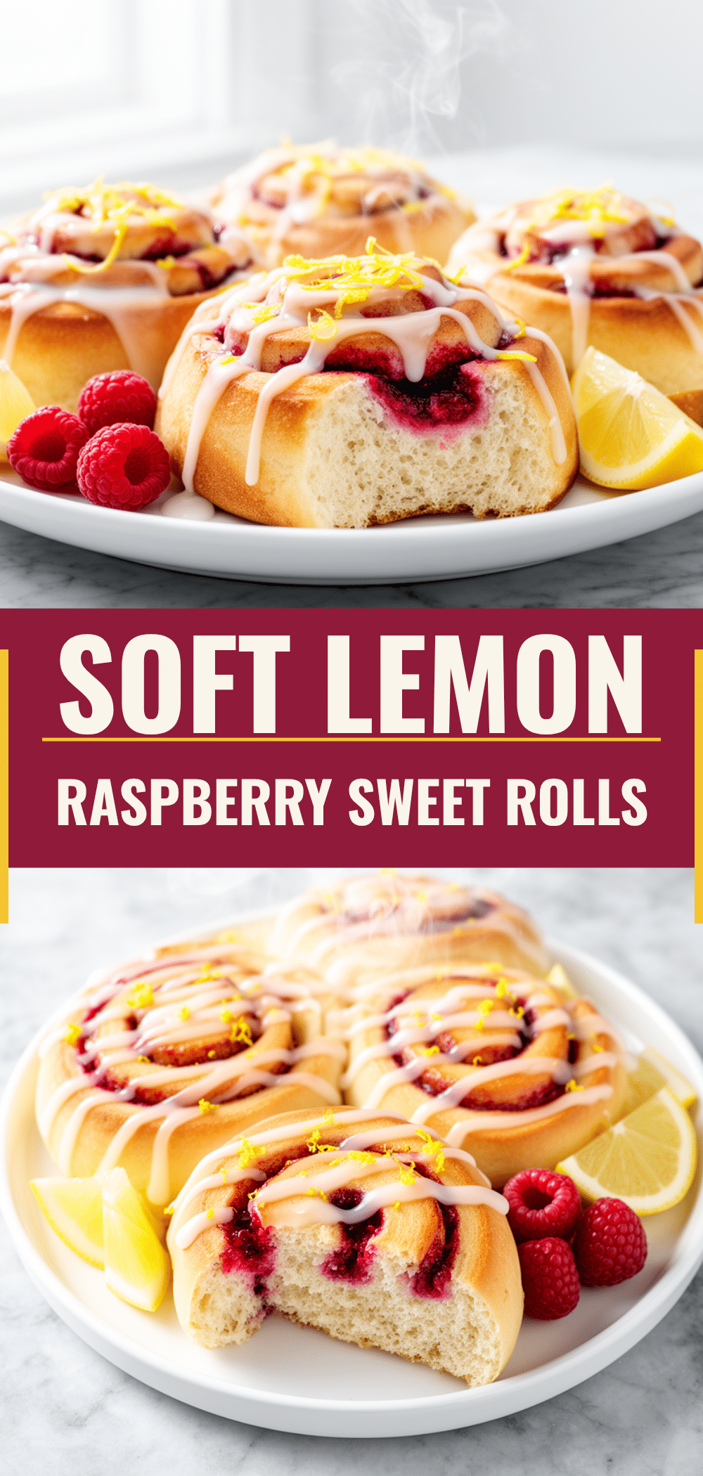 Lemon Raspberry Sweet Rolls: 5 Easy Glazed Brunch Recipes 5 lemon raspberry sweet rolls recipe