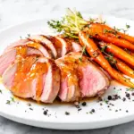 maple glazed pork tenderloin - featured image