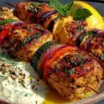 Mediterranean Chicken Skewers - featured image