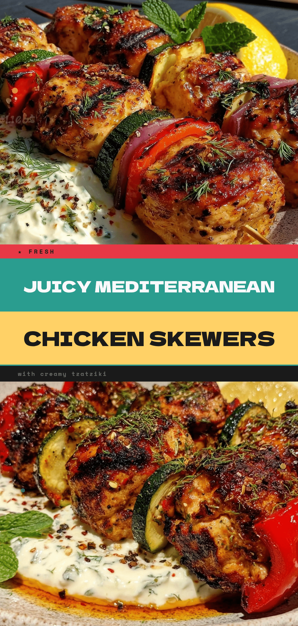 Mediterranean Chicken Skewers: Easy 20-Min Weeknight Dinner 5 Mediterranean Chicken Skewers recipe