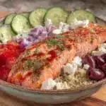 Mediterranean Salmon Bowl - featured image