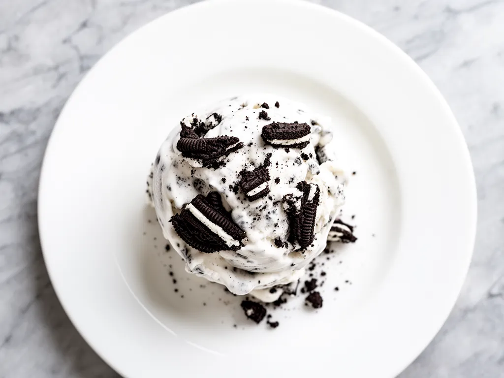 No-Churn Cookies and Cream Ice Cream: Easy 3-Ingredient Recipe 4 no-churn cookies and cream ice cream preparation steps