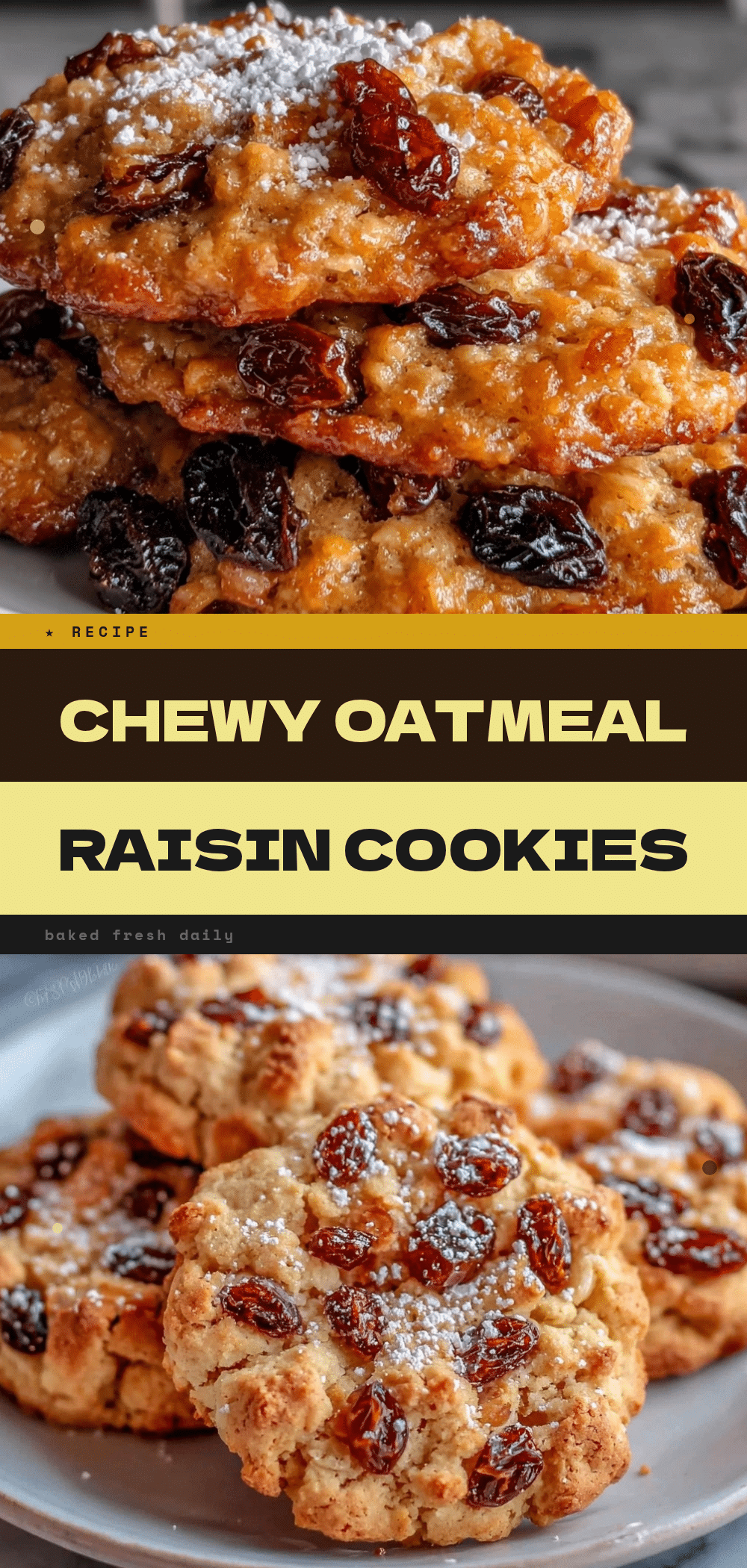 Oatmeal Raisin Cookies: Easy 5pm Fix 5 oatmeal raisin cookies recipe