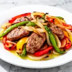 one pan italian sausage and peppers - featured image