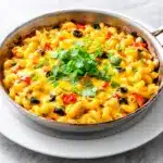 one pot cheesy taco pasta - featured image