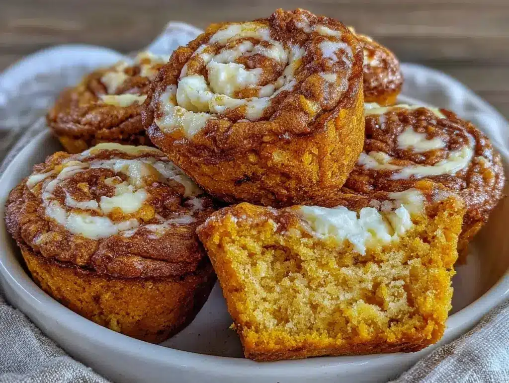 pumpkin breakfast muffins - featured image