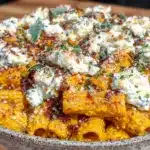 pumpkin pasta bake - featured image