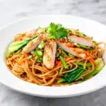 restaurant-style chicken lo mein - featured image