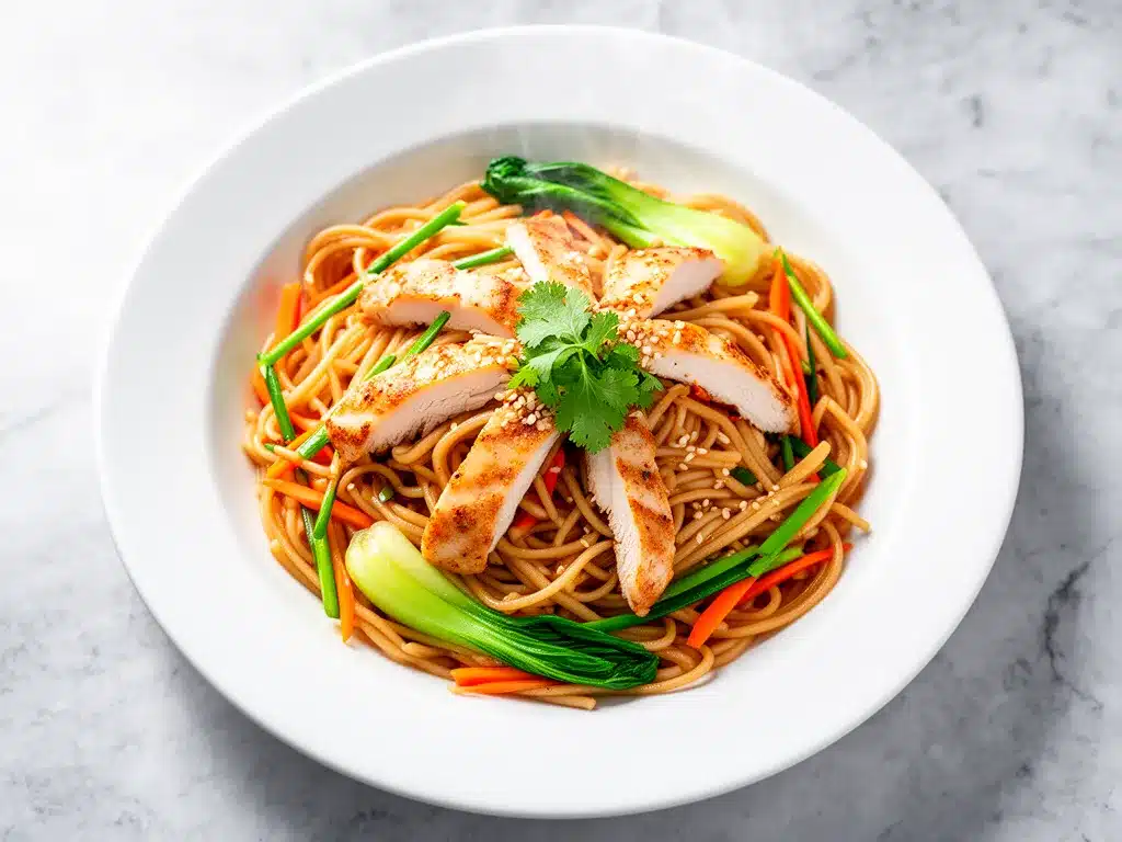 Restaurant-Style Chicken Lo Mein: 30-Min Easy Dinner 4 restaurant-style chicken lo mein preparation steps