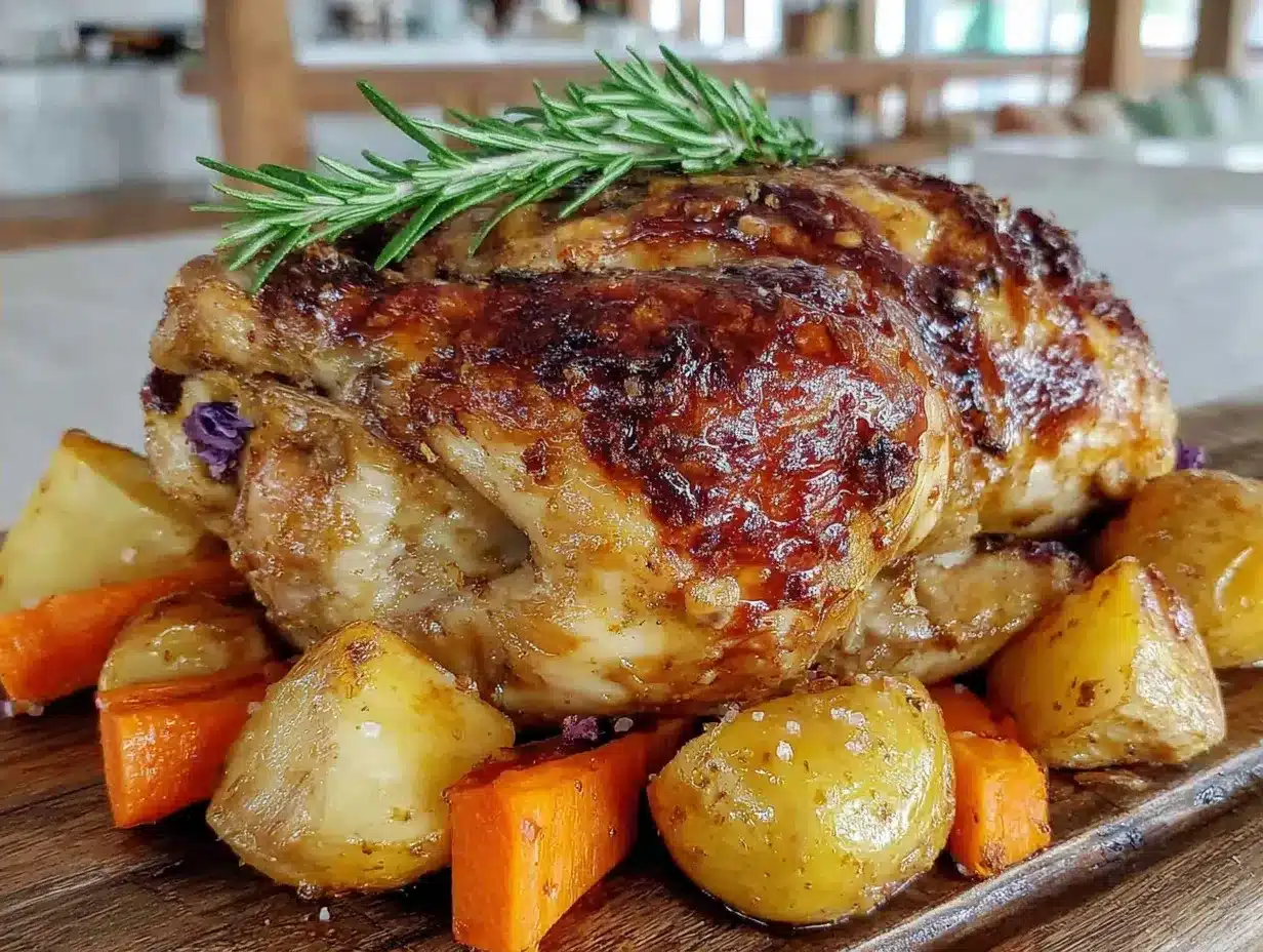 Roasted Chicken with Rosemary: Easy One-Pan Dinner 4 roasted chicken with rosemary preparation steps