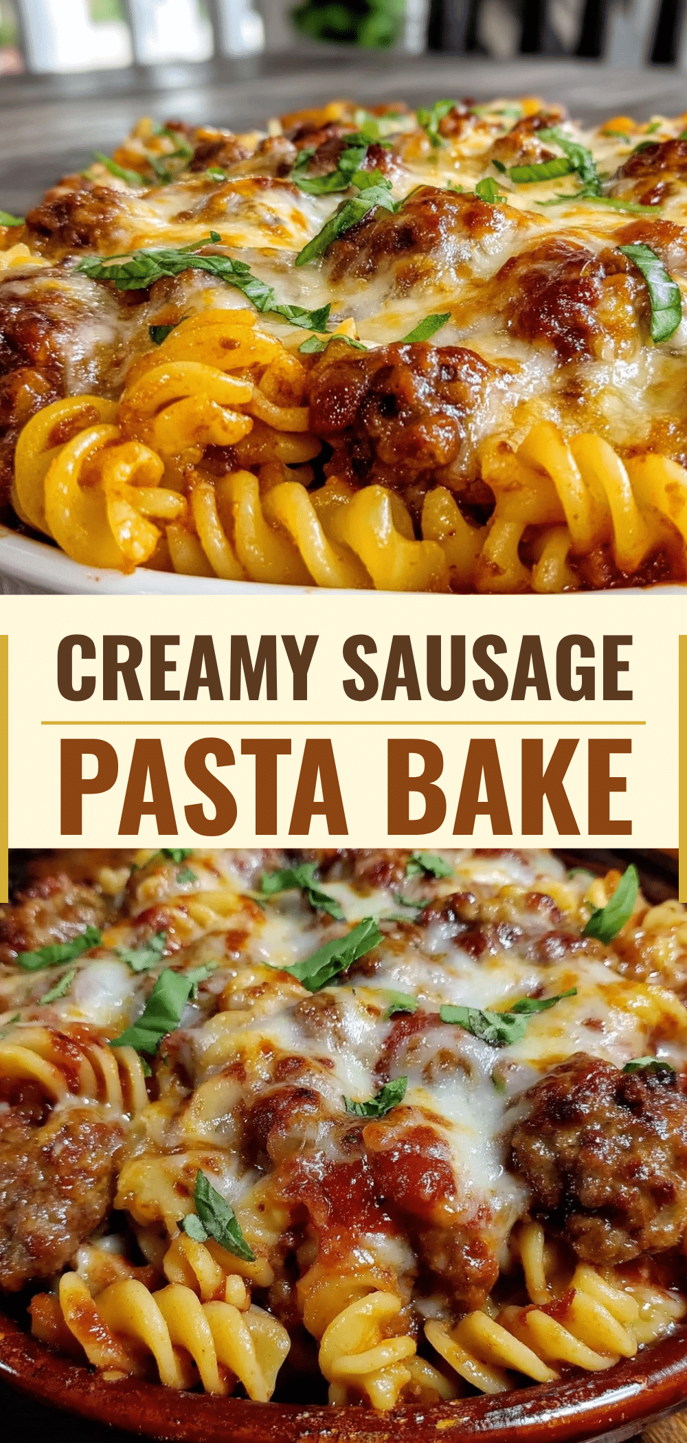 Sausage Pasta Bake: Easy 15-Minute Weeknight Dinner 5 Sausage Pasta Bake recipe