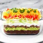 seven layer taco dip - featured image