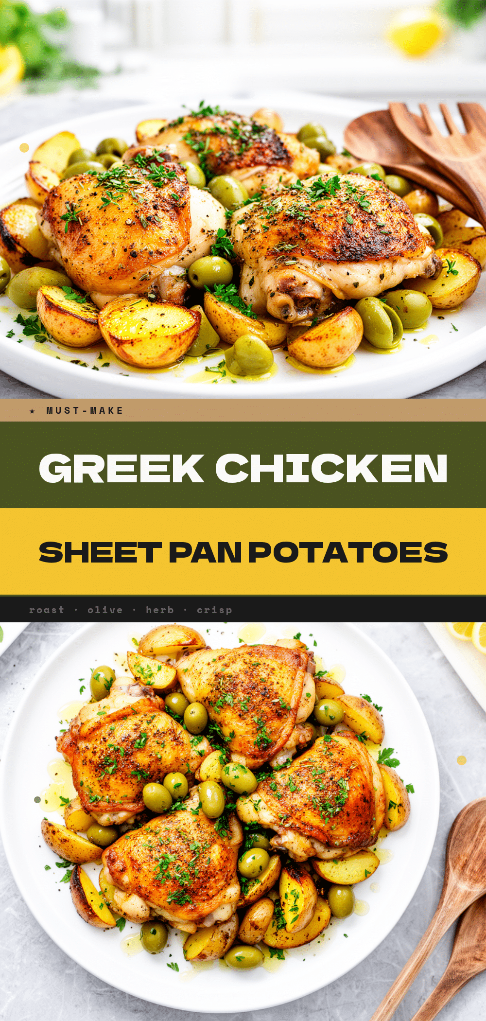 Sheet Pan Greek Chicken and Potatoes: Easy Healthy Dinner 5 sheet pan greek chicken and potatoes recipe
