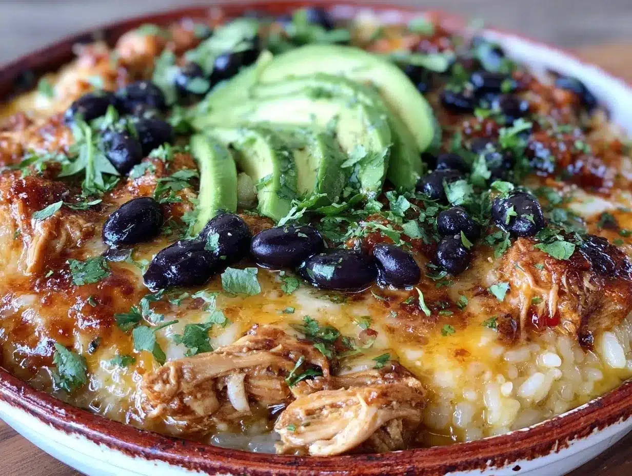 Shredded Chicken Enchilada Bowl: Easy One-Pan Dinner 4 shredded chicken enchilada bowl preparation steps