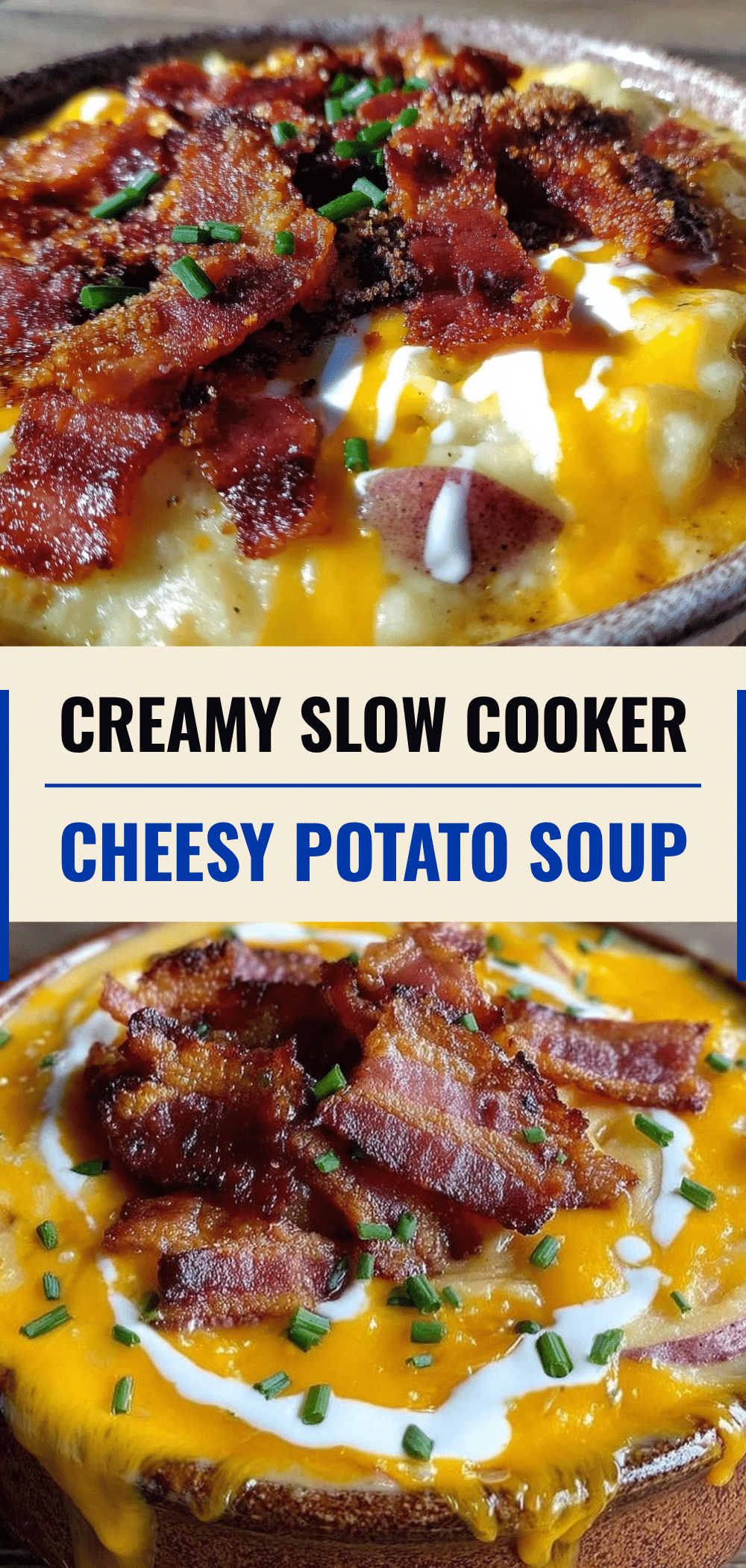Slow Cooker Cheesy Potato Soup: Easy One-Pot Dinner 5 slow cooker cheesy potato soup recipe