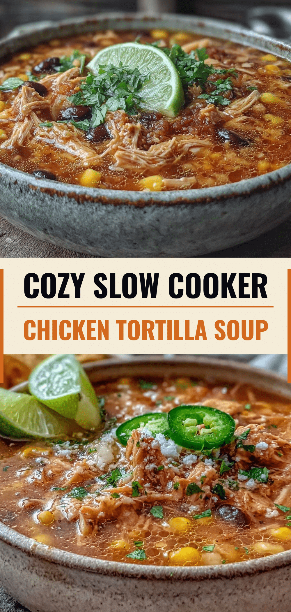 Slow Cooker Chicken Tortilla Soup: 5pm Dinner Solved 5 slow cooker chicken tortilla soup recipe