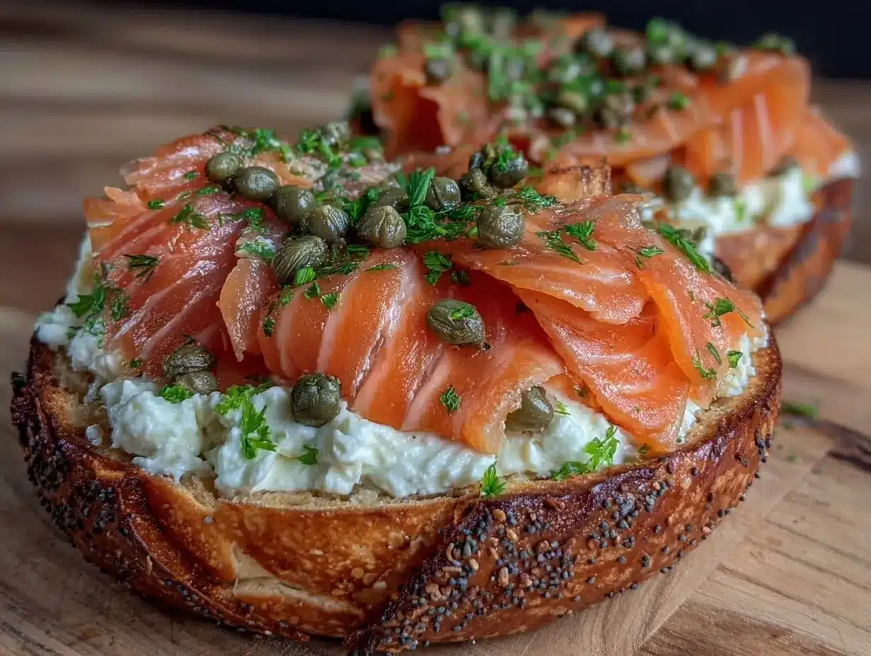 Smoked Salmon Bagel: The 5PM Dinner Saver 4 smoked salmon bagel preparation steps