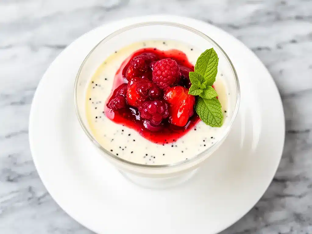 Vanilla Bean Panna Cotta: 5-Ingredient Easy Dessert 4 vanilla bean panna cotta preparation steps