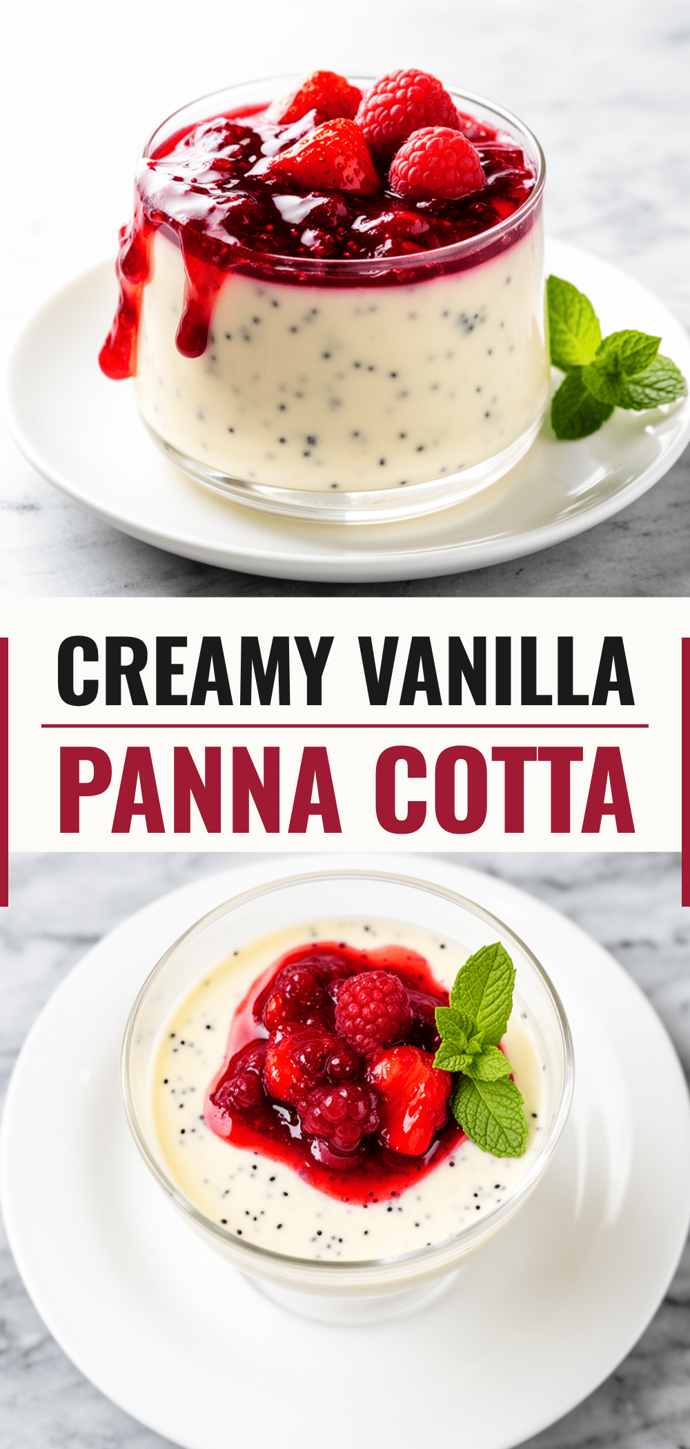 Vanilla Bean Panna Cotta: 5-Ingredient Easy Dessert 5 vanilla bean panna cotta recipe