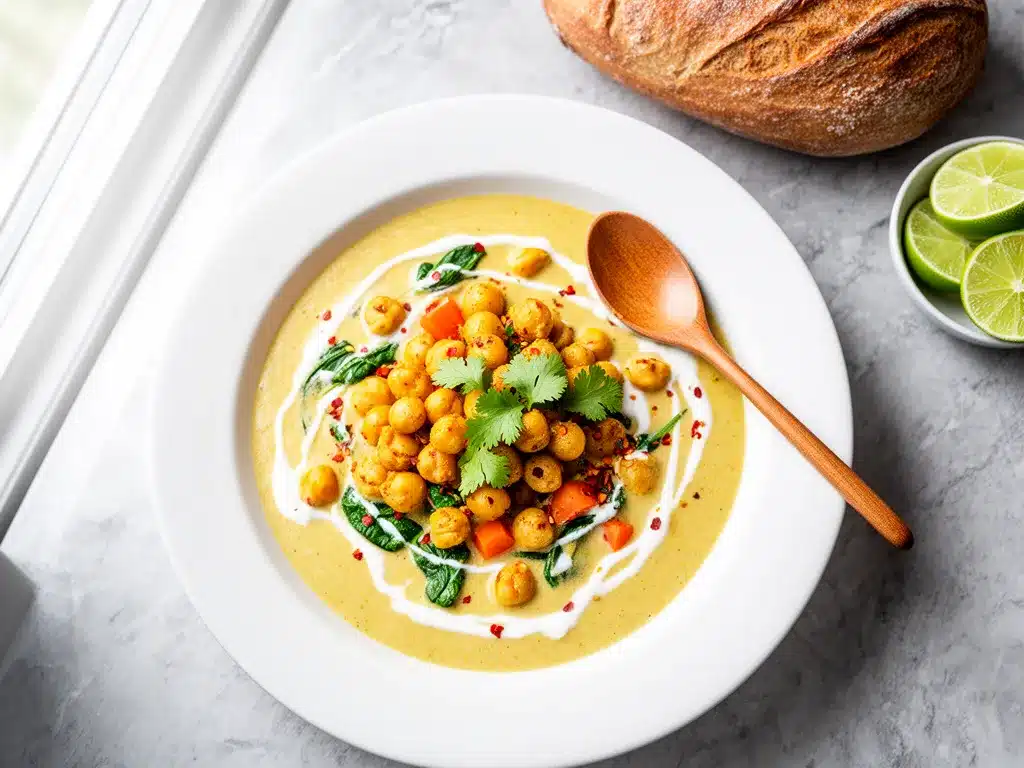 Vegan Creamy Coconut Chickpea Curry: Easy 30-Minute Meal 4 vegan creamy coconut chickpea curry preparation steps