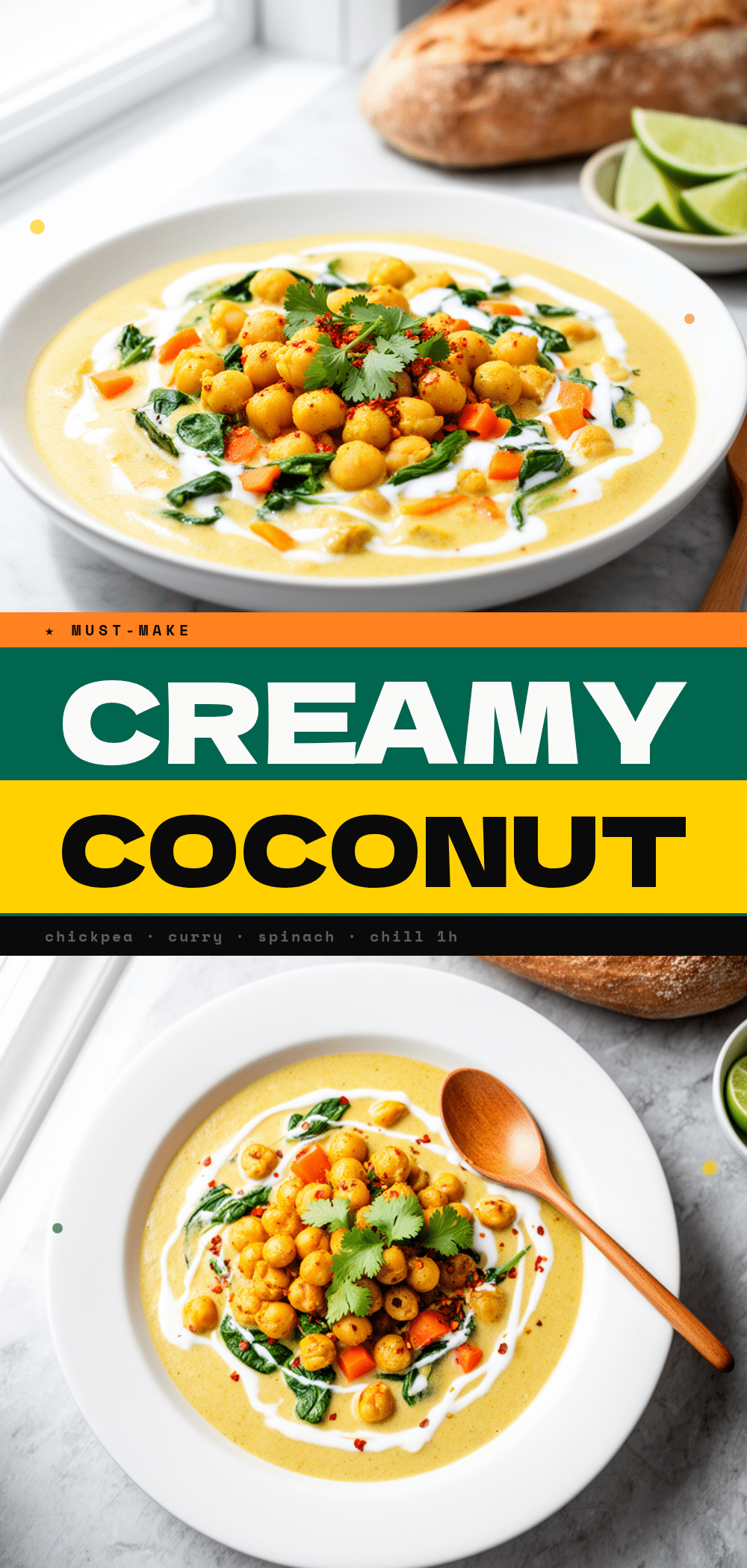Vegan Creamy Coconut Chickpea Curry: Easy 30-Minute Meal 5 vegan creamy coconut chickpea curry recipe