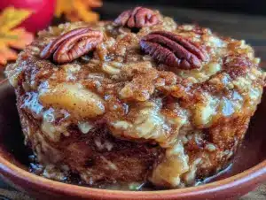 apple butter baked oatmeal - featured image