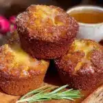 apple cider donut muffins - featured image