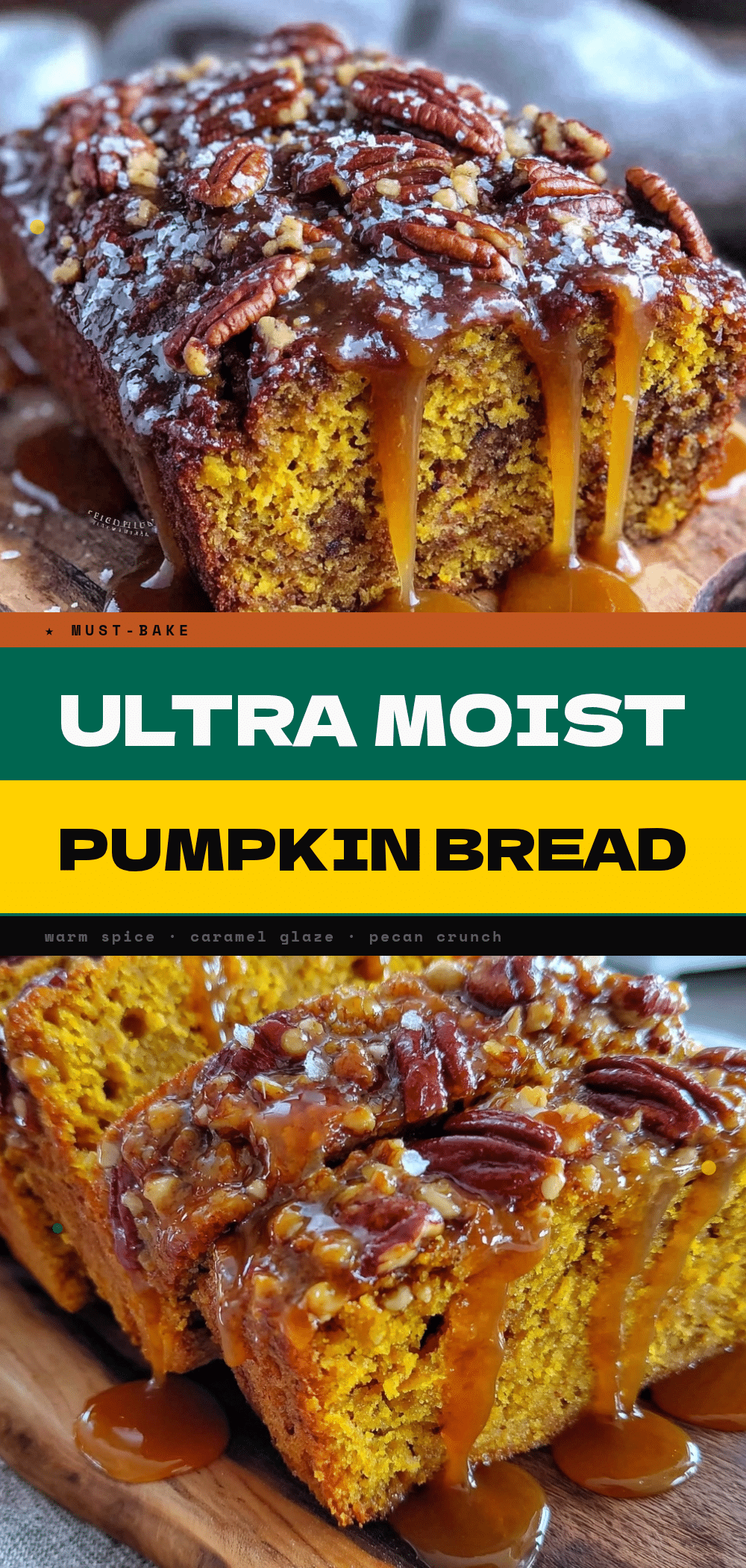Fall Pumpkin Bread with Brown Butter Maple Glaze: Make While Peak 5 fall pumpkin bread recipe