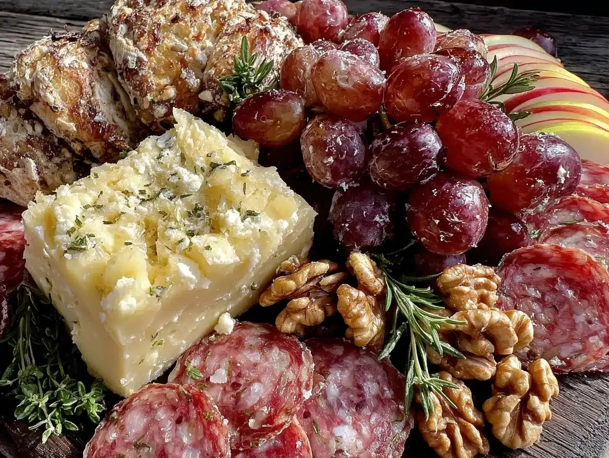 Fall Charcuterie Board: The 1 Trick for Perfect Honey Roasted Grapes 4 honey roasted grapes preparation steps