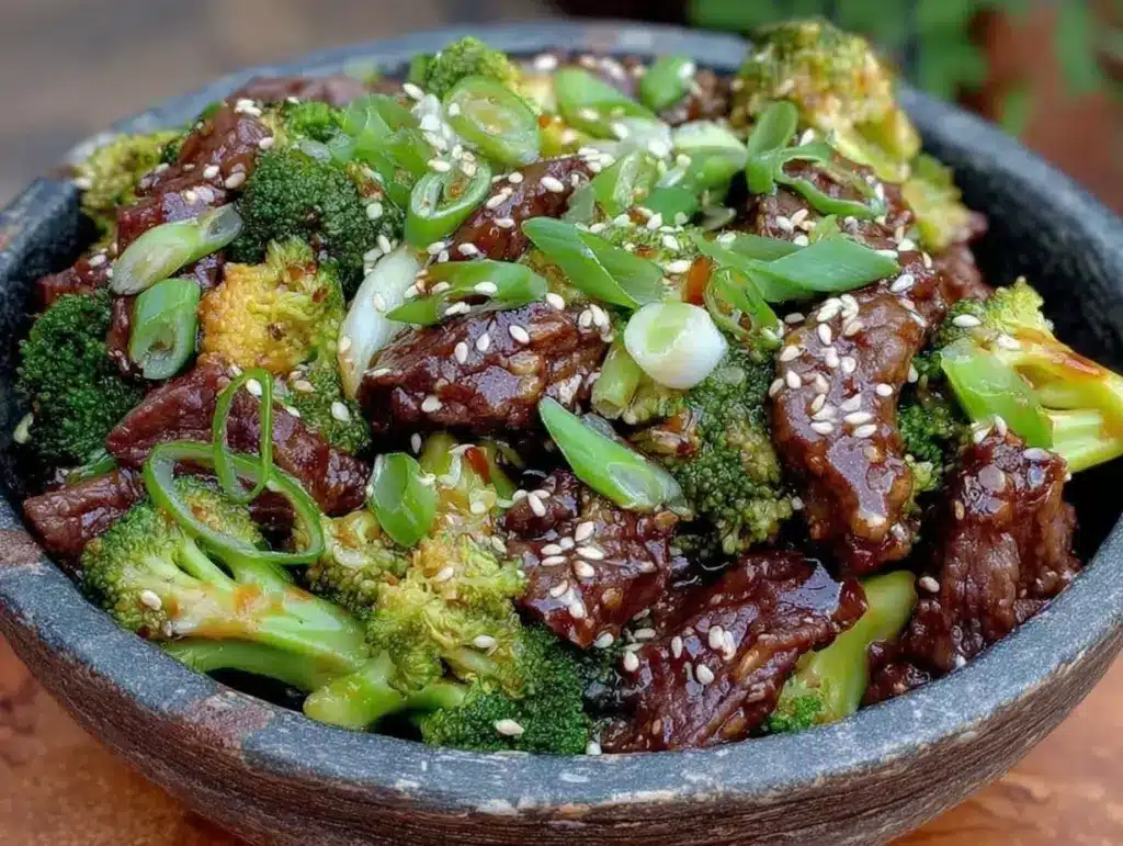 Home 2 kids sesame garlic beef and broccoli - featured image